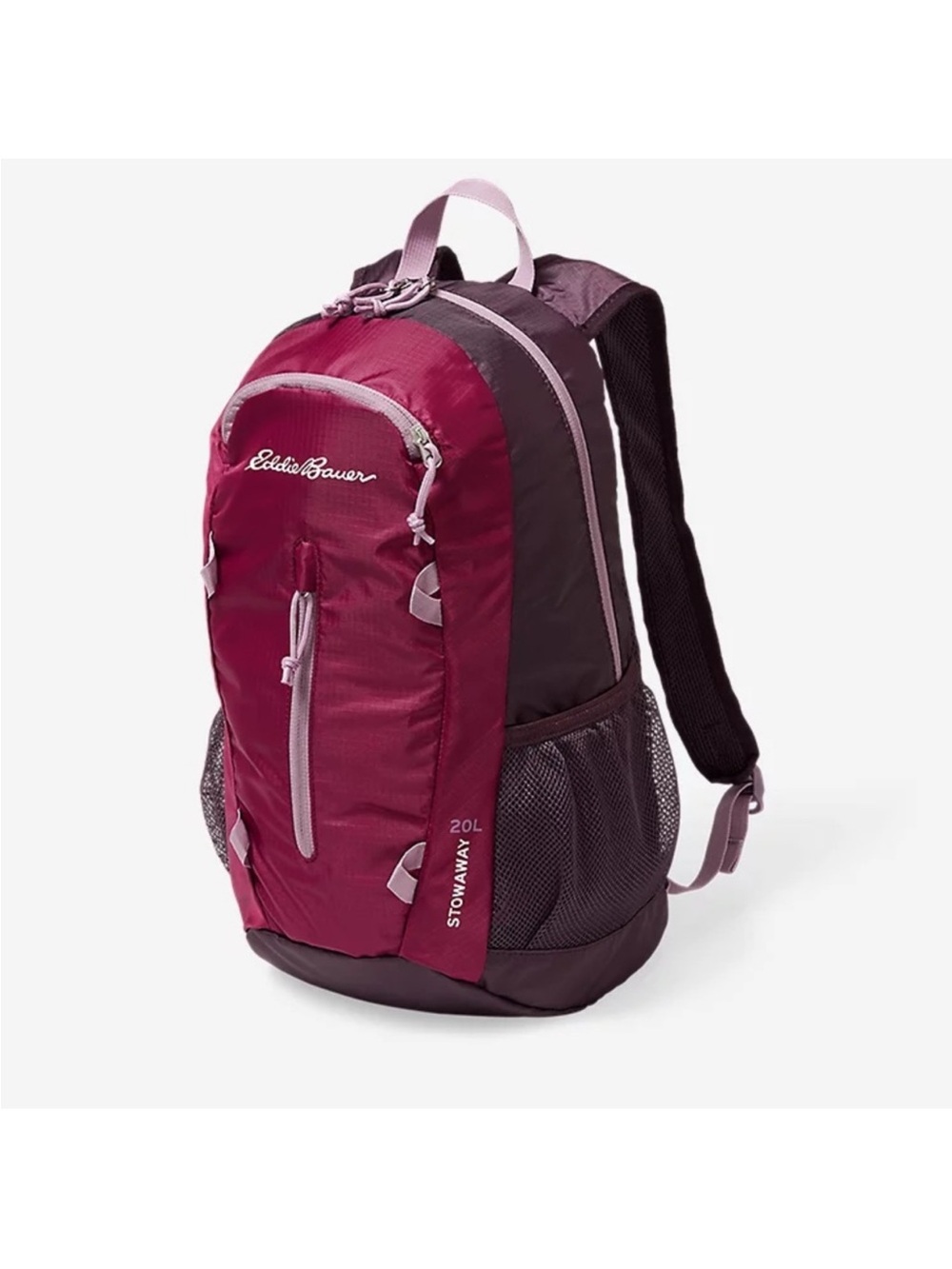 Eddie Bauer Stowaway 20L Port Wine Backpack